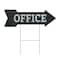 Signmission Office Arrow Yard Sign Funny Home Decor 30in Wide C-ARROW10-999700 - alternate 1